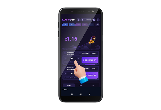 Determina l'importo della tua puntata, Fase 4