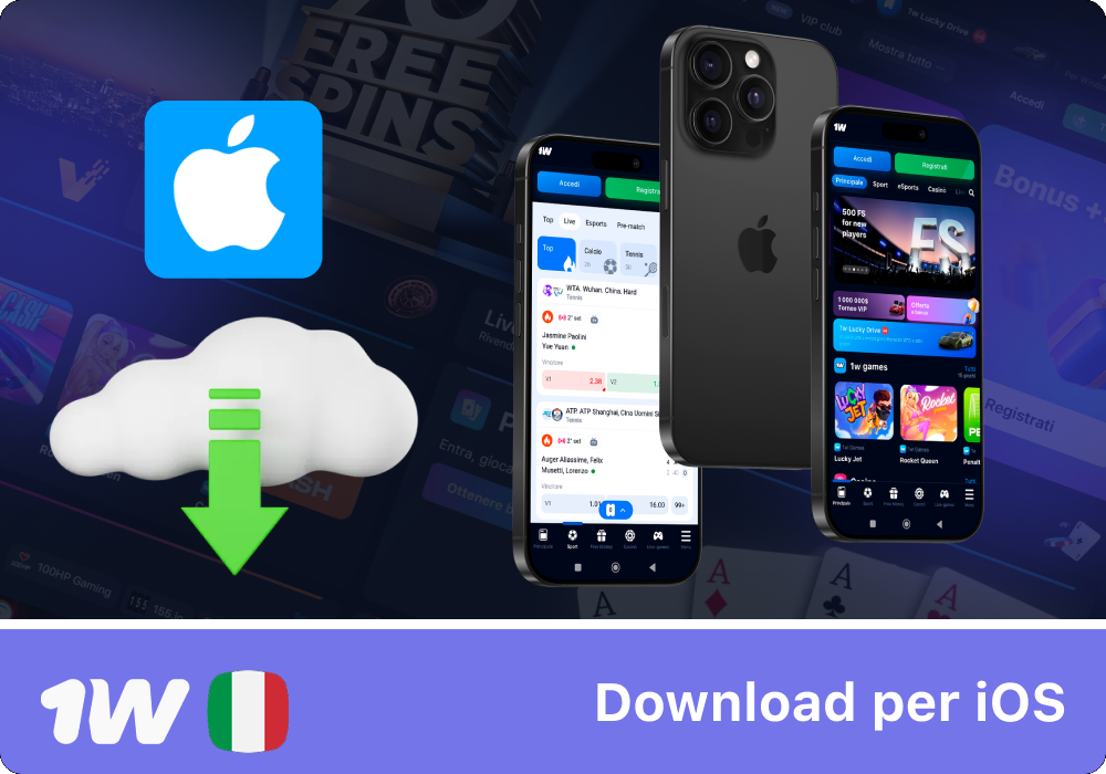 Scarica 1w per iPhone o iPad dall’App Store