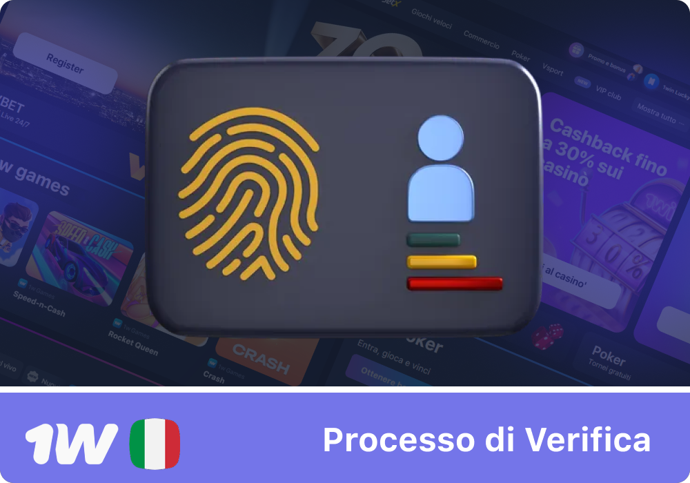 KYC su 1w: cosa serve e come fare