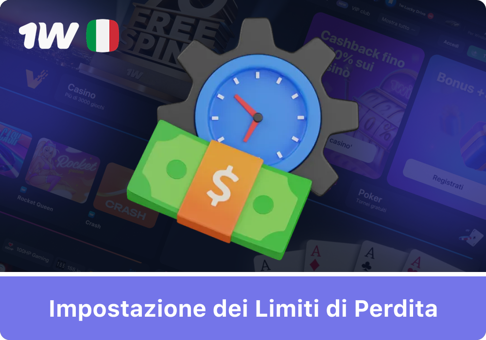 Evita perdite eccessive con i limiti personalizzati su 1w