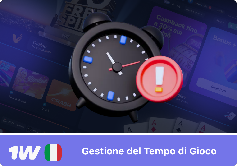 Controlla il tempo di gioco su 1w grazie ai limiti di sessione